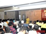 सकल मराठा समाजाची जरांगे पाटिल यांच्या विदर्भ दोऱ्या दरम्यान खामगांव येथील संभाव्य सभेच्या निमित्ताने खामगांव येथे नियोजन बैठक संपन्न