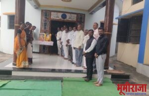 हिमायतनगर येथील नालंदा बुद्ध विहार येथे संविधान दिन साजरा