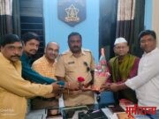 हिमायतनगर पोलीस ठाण्यात रेझिंग डे साजरा..