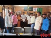 पत्रकार निखिल वागळे यांच्यावरील हल्ल्याचा खामगावात निषेध