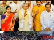 वंचित’चे शक्तीप्रदर्शन; प्रकाश आंबेडकर यांची उमेदवारी दाखल! अकोला शहरात काढली रॅली