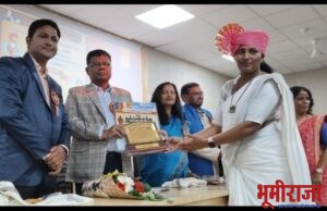 साहित्य धारा बहुउद्देशीय सेवाभावी संस्था छत्रपती संभाजी नगर बुद्ध जयंती उत्सव चलो बुद्ध की और राज्यस्तरीय पुरस्कार वितरण सोहळा संपन्न