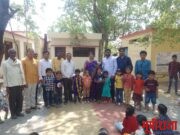 जिल्हा परिषद केंद्रीय प्राथमिक सवना शाळेतर्फे पहिल्याच दिवशी केले चिमुकल्यांचे स्वागत.