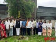 वाडेगांव येथे नवीन प्रसूती गृह बांधकामाचे भूमिपूजन..