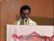 पुणेआंतरराष्ट्रीय काव्य महोत्सवात ‘ कवी मनोहर पवार ‘यांचे काव्यवाचन .