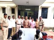 दरोड्याच्या गुन्हयातील तीन आरोपीस अटक ; हिमायतनगर पोलीसांची कामगीरी. …