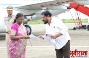 हदगाव हिमायतनगर तालुक्यातील शेतकऱ्यांना तात्काळ आर्थिक मदत करा – आमदार जवळगावकर यांचे राष्ट्रपती यांना निवेदन