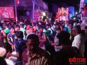 जलंब येथे जल्लोशात गणपती विसर्जन मिरवणुक; या वर्षी सात मंडळा चा सहभाग