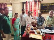 हिमायतनगर तालुका कृषि अधिकारीपदी बाळाप्रसाद बंदेल रुजु.