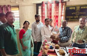 हिमायतनगर तालुका कृषि अधिकारीपदी बाळाप्रसाद बंदेल रुजु.