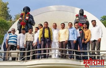 क्रांतीसूर्य महात्मा फुले यांच्या स्मृती दिनानिमित्त सावता परिषदेच्या वतीने अभिवादन..