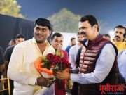 महाराष्ट्राचे मुख्यमंत्री देवेंद्रजी फडणवीस साहेबांनी सोशल मीडिया जिल्हा संयोजकाचा केला सन्मान…..