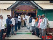 गृहमंत्री अमित शहा यांनी केलेल्या वक्तव्याचा निषेध जलंब येथील ग्रामस्थांचे ठाणेदारांना निवेदन