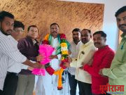 हिमायतनगर ग्रामसेवक संघटनेच्या वतीने नवनिर्वाचित आमदार बाबुराव कदम कोहळीकर साहेब यांचा सत्कार….