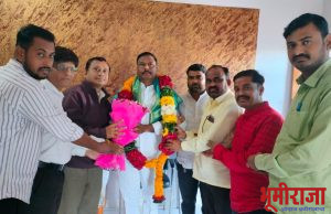 हिमायतनगर ग्रामसेवक संघटनेच्या वतीने नवनिर्वाचित आमदार बाबुराव कदम कोहळीकर साहेब यांचा सत्कार….