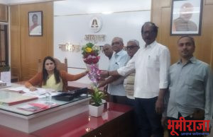 गोदामाई प्रतिष्ठाण नाशिक च्या पदाधिकारी व सदस्य यांनी घेतली नवनियुक्त नाशिक महानगर पालिका आयुक्त खत्री मॅडम यांची सदिच्छा भेट