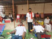 परमेश्वर मंदिरात भव्य रक्तदान शिबीराचे आयोजन…..