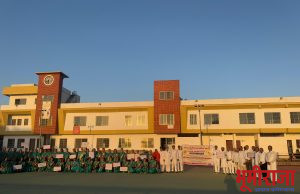 मंगलमुर्ती हास्य क्लबच्या प्रथम वर्धापन दिना निमित्त हास्य दिंडीचे आयोजन