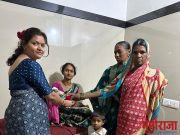 हिमायतनगर शहरातील ओम हाॅस्पिटल येथे जागतिक महिला दिन साजरा…….