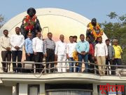 सावित्रीबाई फुले यांच्या १९८ व्या स्मृतीदिना निमित्त सावता परिषदेच्या वतीने अभिवादन..