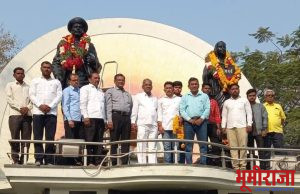 सावित्रीबाई फुले यांच्या १९८ व्या स्मृतीदिना निमित्त सावता परिषदेच्या वतीने अभिवादन..