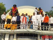 क्रांतिसूर्य राष्ट्रपिता महात्मा फुले यांच्या जयंतीनिमित्त नांदेड येथे अभिवादन..