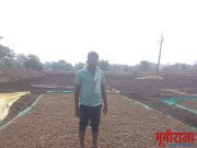 अवकाळी पावसामुळे हळद उत्पादक शेतक-यांची उडाली तारांबळ.