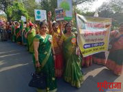 श्री रामांच्या पवित्र भूमीत विश्वशांती चा हास्य दिन मोठ्या उत्साहात व जल्लोषात पार पडला….