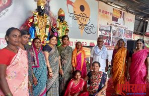 हिमायतनगर तालुक्यातील येथील महिला वारक-यांनी पंढरपुर येथील पांडुरंगाला घातले साकडे…..पांडुरंगा शेतक-यांना सुखी ठेव….