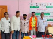 उपविभागीय कृषि अधिकारी किनवट रणविर आणी हदगाव कृषि कार्यालयातील अनुरेखक सोनटक्के नियत वयोमानानुसार शासकीय सेवेतुन सेवानिवृत्त.