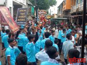 जलंब गणेश विसर्जन मिरवणूका शांततेत संपन्न