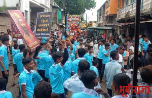 जलंब गणेश विसर्जन मिरवणूका शांततेत संपन्न