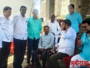 मा. आमदार जवळगांवकर यांनी केले काळे कुटुंबियांचे सांत्वन…