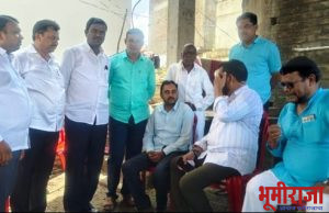 मा. आमदार जवळगांवकर यांनी केले काळे कुटुंबियांचे सांत्वन…