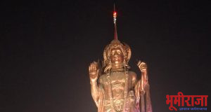 नाशिक मधील नागरीकांनी रामसृष्टी मधील प्रभु श्रीरामाकडे तपोवनातील वृक्षतोड थांबविन्याबाबतचे घातले साकडे