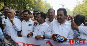 टीईटी विरोधात नाशिक मधील शिक्षकांचा आक्रोश मोर्चा