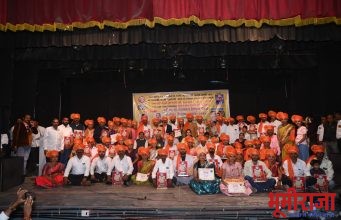 शेती व्यवसायात कोणतीही शाश्वती नाही -विलास शिंदे* राज्यातील ३५ शेतकऱ्यांचा सपत्निक सन्मान नाशिक