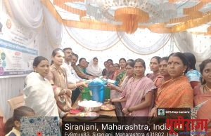 संक्रांतीच्या वाणातून गाव स्वच्छतेचा निर्धार; सिरंजनीत प्रेरणादायी उपक्रम