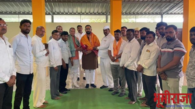श्रीराम मंदिराबरोबरच नांदूर मधमेश्वर गावाच्या सांस्कृतिक व ऐतिहासिक विकासासाठी प्रयत्न करणार भूषण सिंह राजे होळकर
