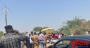 हाता ते कारंजा रमजानपुर रोड दुरुस्ती व डांबरीकरण साठी