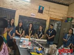 नाशिक लेडीज सर्कल व राउंड टेबल इंडिया यांच्या मार्फत डॉ. भा. वि. जोशी महाराष्ट्र हाय स्कूल या शाळेत प्रयोग शाळा साहित्य वितरण समारंभाचा कार्यक्रम संपन्न