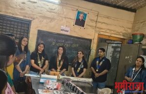 नाशिक लेडीज सर्कल व राउंड टेबल इंडिया यांच्या मार्फत डॉ. भा. वि. जोशी महाराष्ट्र हाय स्कूल या शाळेत प्रयोग शाळा साहित्य वितरण समारंभाचा कार्यक्रम संपन्न