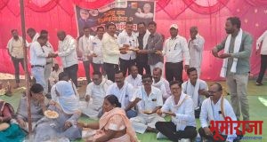 बाळापुर तहसिलवर एक दिवसीयआंदोलन,व उपविभागीय अधिकारी यांना निवेदन देण्यात आले.