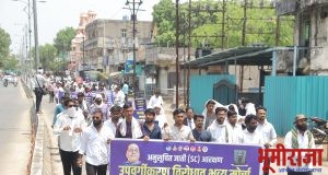 अनुसूचित जाती उपवर्गीकरण विरोधात अकोल्यात भव्य मूक महामोर्चा; हजारोंच्या उपस्थितीत तीव्र निषेध