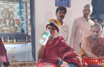 ताडोबा येथील प.पु भंन्ते ज्ञानज्योती महास्थविर यांचे लोहारा येथे जंगी स्वागत, जय भिम च्या घोषणाने दुमदुमला परिसर