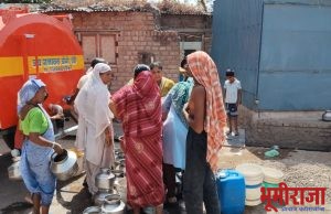 डॉ. बाबासाहेब आंबेडकर प्रतिष्ठान यांच्या कडून लोहारा गावात मोफत पाणी वाटप